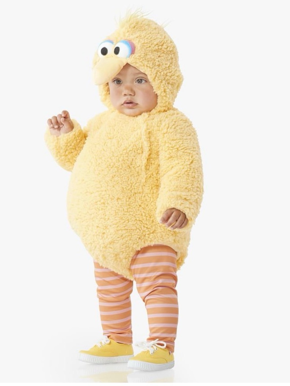 Pottery Barn Kids baby Sesame Street big bird Halloween costume 12-24 months